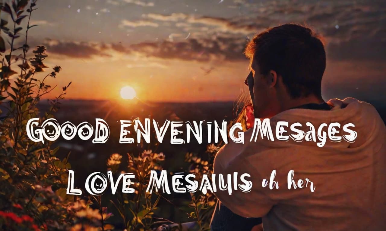 205+ Good Evening Love Messages That Will Melt Hearts
