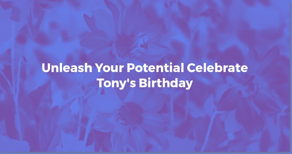 Tony Robbins' Birthday: More Than Just a Date!