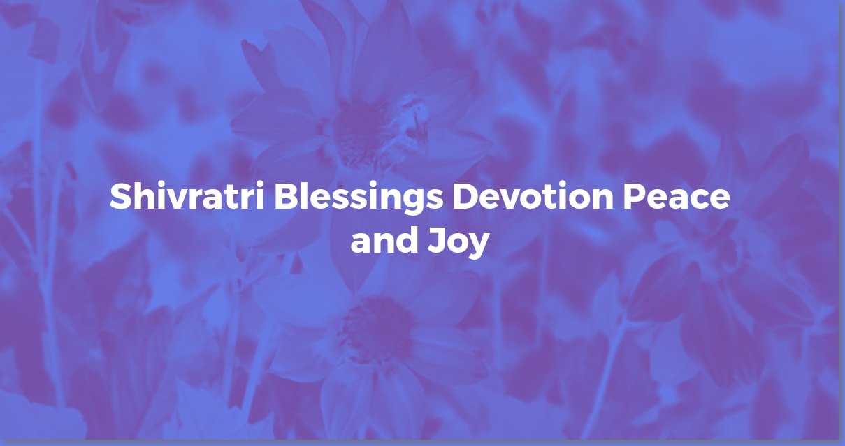 Maha Shivratri Wishes: Share the Blessings!