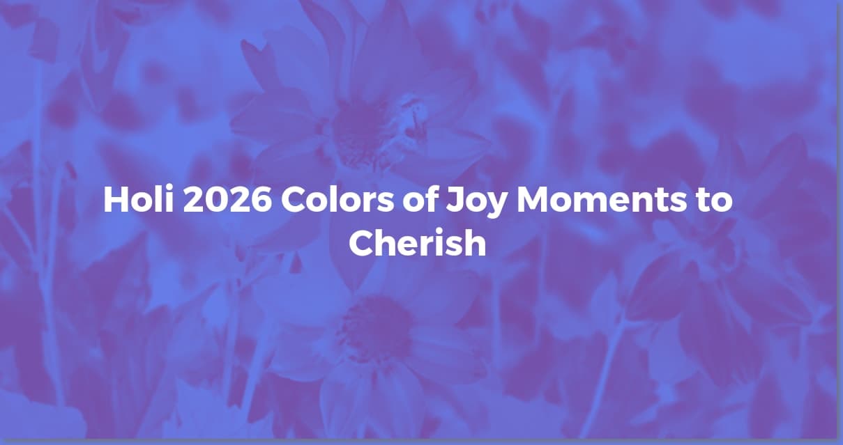Holi 2026: Stunning Wishes & Images to Share the Joy!